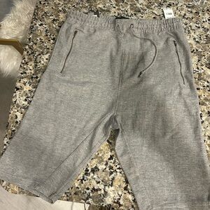 ROYAL PREMIUM Gray Drawstring Shorts NEW XL